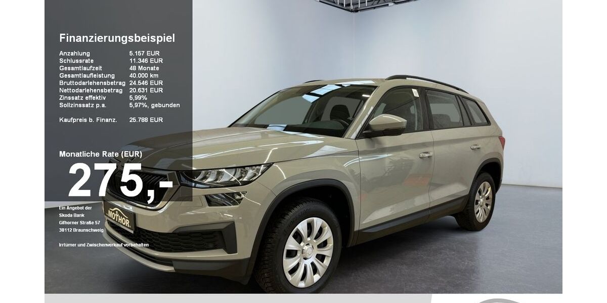 Skoda Kodiaq 52.545 km 26.538 &euro; Brandenburg 14770