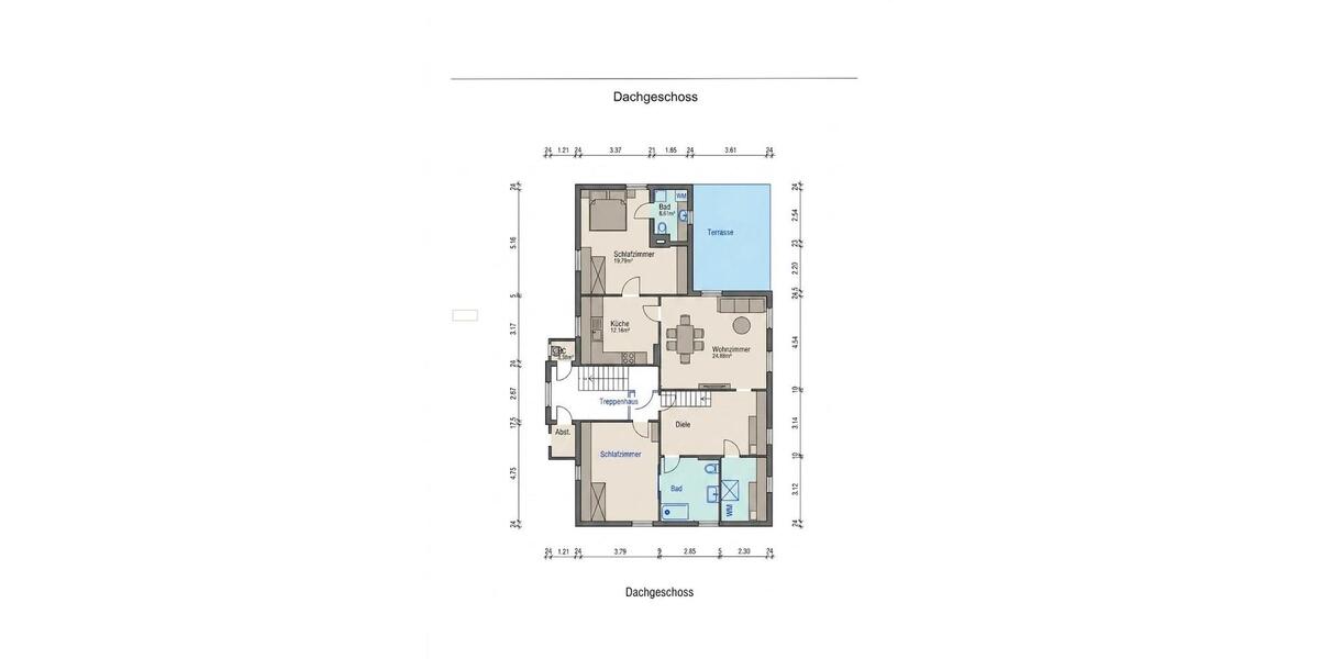 Maisonettenwohnung Eltville am Rhein - 6 Zimmer, 150 m&sup2;, 2.120&euro; | Angebot:26626599