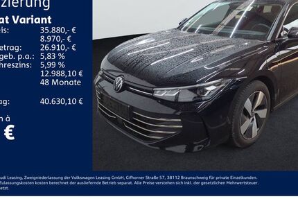 VW Passat Variant 19.460 km 35.880 &euro; Borna 04552