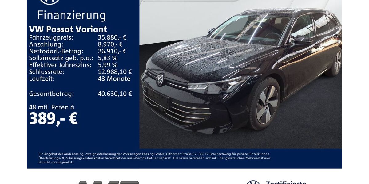 VW Passat Variant 19.460 km 35.880 &euro; Borna 04552