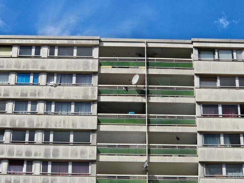 Mit Blick über Homberg, 2,5-Raum Wohnung, 63m², Balkon, 20. Etage