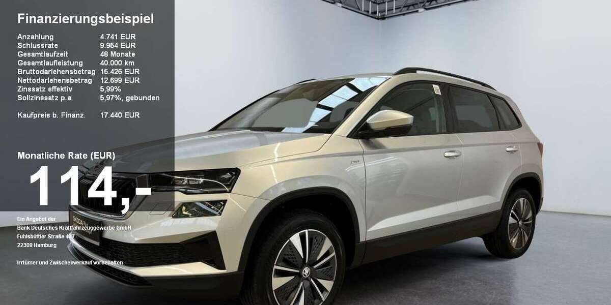 Skoda Karoq 94.240 km 17.437 &euro; Brandenburg 14770