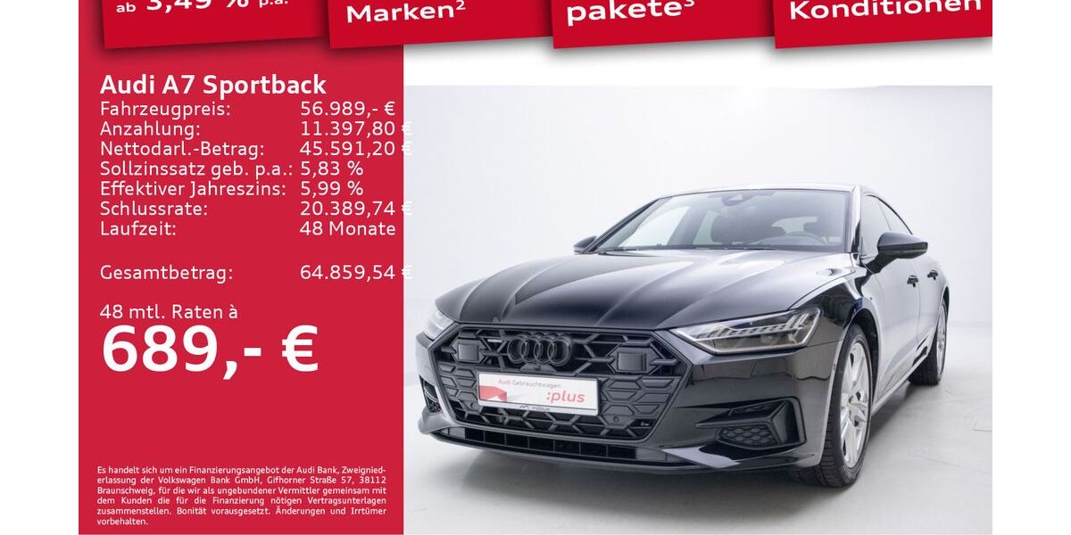 Audi A7 18.936 km 56.989 &euro; Berlin 13088