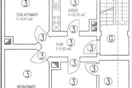 Wohnung Hildesheim Himmelsthür - 4 Zimmer, 80 m&sup2;, 210.000&euro; | Angebot:27122033