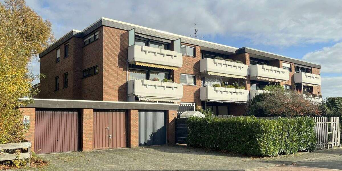 =HOLLAND IMMOCENTER= Erdgeschosswohnung mit Terrasse & kleinem Garten in ruhiger Lage von Schüttorf 3 zimmer
