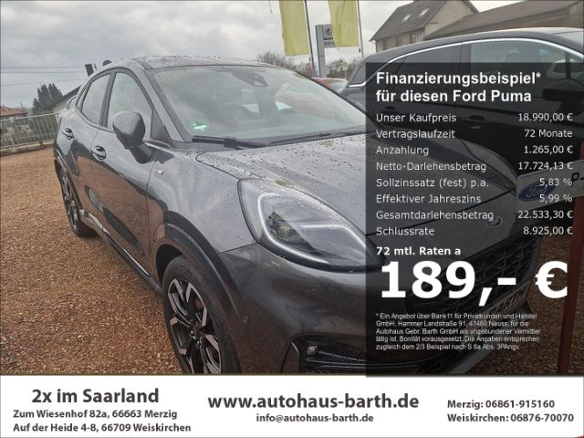 Ford Puma 41.625 km 18.990 &euro; Merzig / Weiskirchen 66663