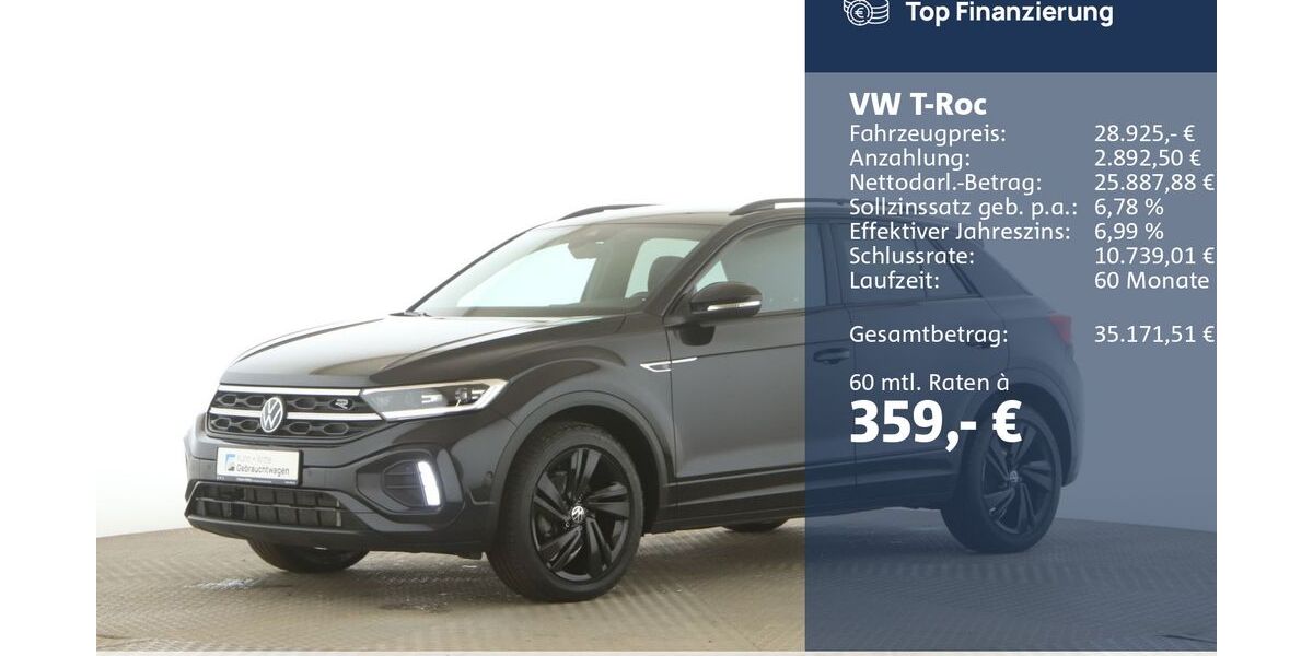 VW T-Roc 30.325 km 28.925 &euro; Jesteburg 21266