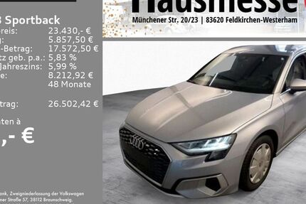Audi A3 16.300 km 23.430 &euro; Feldkirchen/Westerham 83620
