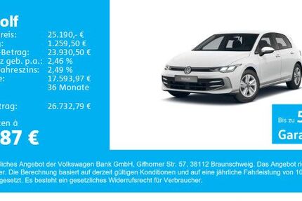 VW Golf 12.500 km 25.190 &euro; Gersthofen 86368