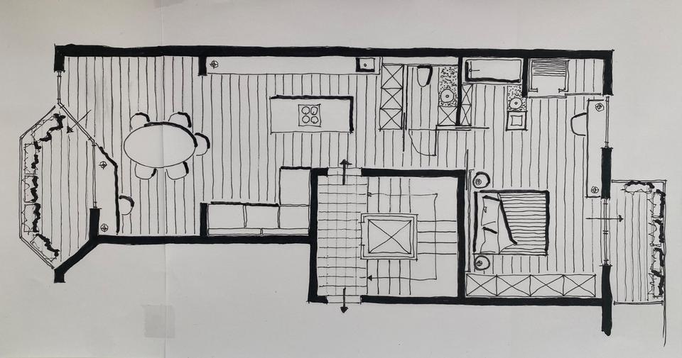 Etagenwohnung Bremen Östliche Vorstadt - 2 Zimmer, 70 m&sup2;, 269.000&euro; | Angebot:27081620