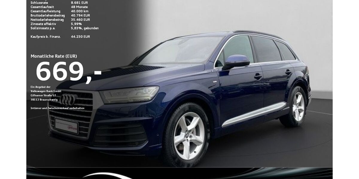 Audi Q7 68.055 km 42.630 &euro; Ravensburg 88214