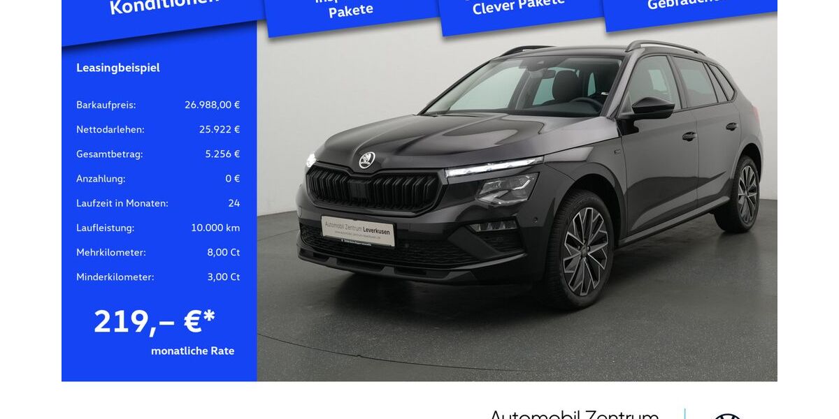 Skoda Kamiq 21.853 km 26.988 € Leverkusen 51379