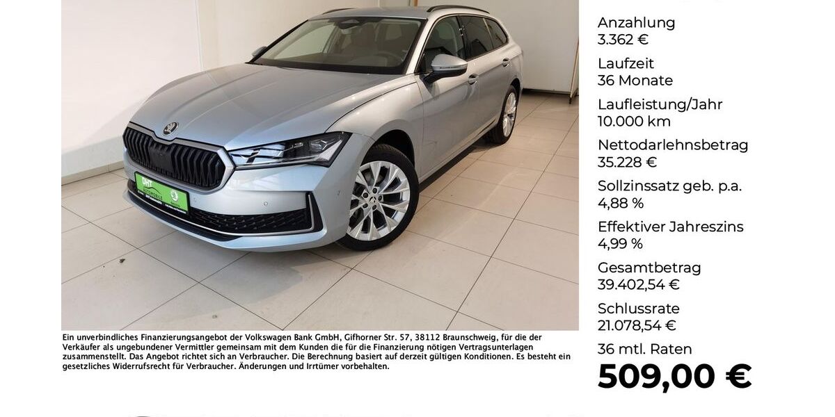 Skoda Superb 35.000 km 36.890 &euro; Georgsmarienhütte 49124