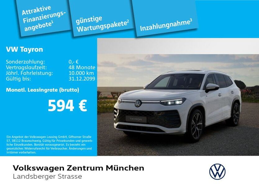 VW Tayron 8.000 km 51.980 € München 80687