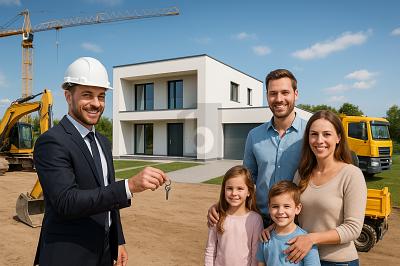 NEUBAU IHR FAMILIENHEIM IM GRÜNEN, A. D. DONAU - Einfamilienhaus Scheer | Angebot:27022783