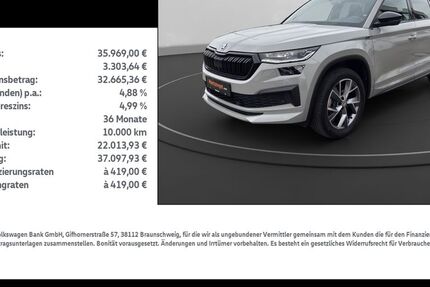 Skoda Kodiaq 81.344 km 35.489 &euro; Leinefelde-Worbis/DE 37327