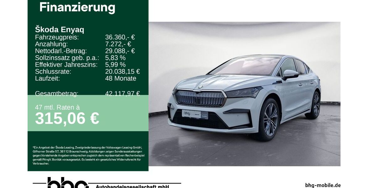 Skoda Enyaq 30.771 km 35.990 &euro; Freudenstadt 72250