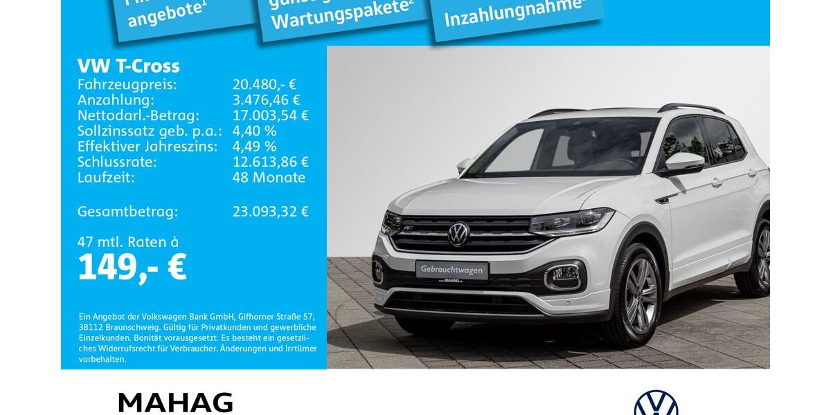 VW T-Cross 41.625 km 18.342 &euro; Ottobrunn 85521