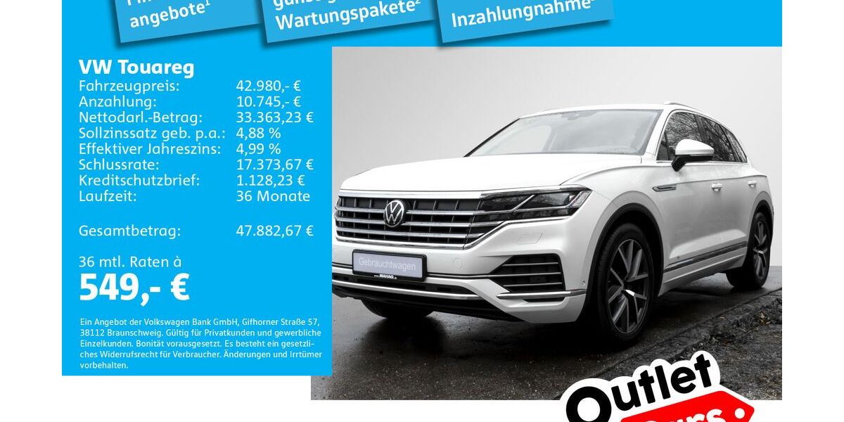 VW Touareg 91.657 km 42.980 &euro; Dachau 85221
