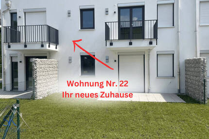Neubau - Nachhaltig - Zukunftsorientiert: 2-Zi.-Wohnung ca. 78 m² m. zwei Balkonen in Germering