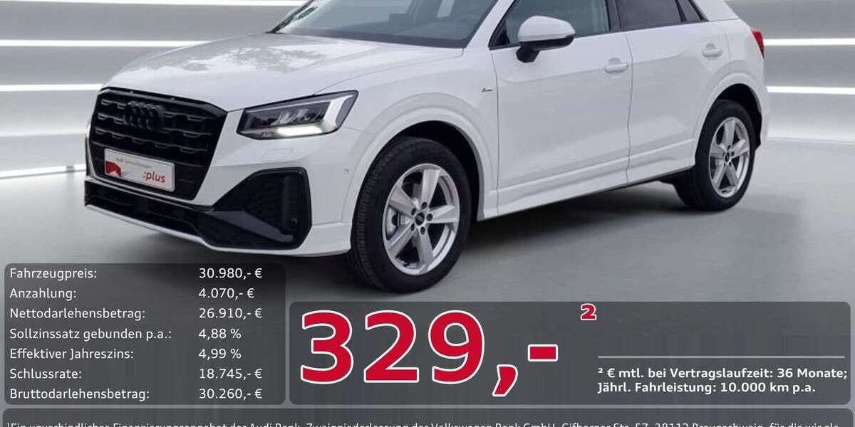 Audi Q2 16.900 km 30.980 &euro; Ingolstadt 85057