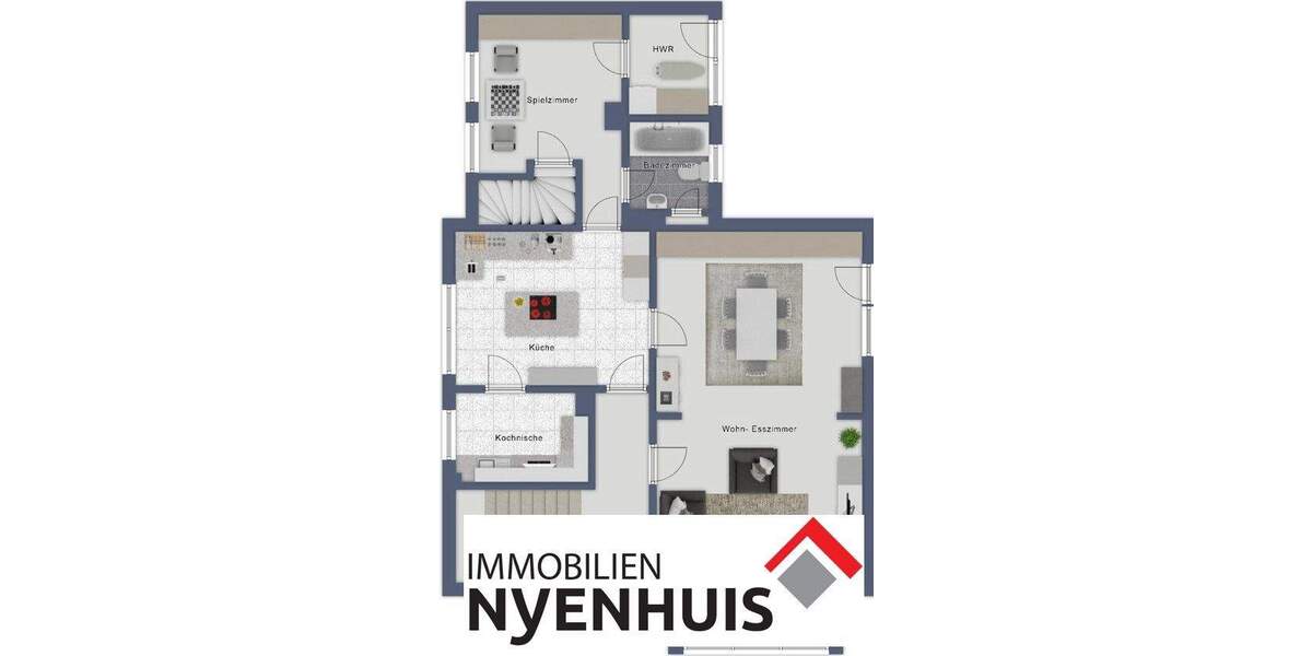 Einfamilienhaus Lathen - 6 Zimmer, 140 m&sup2;, 950&euro; | Angebot:25896370