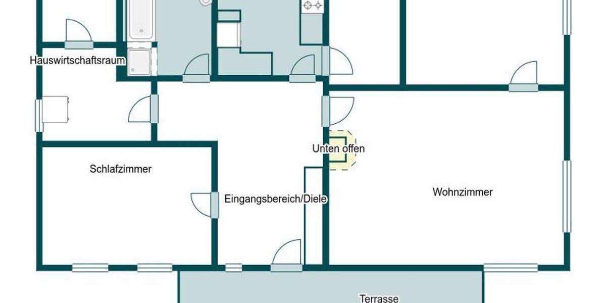Einfamilienhaus Mirow Qualzow - 3 Zimmer, 103 m&sup2;, 175.000&euro; | Angebot:26738392