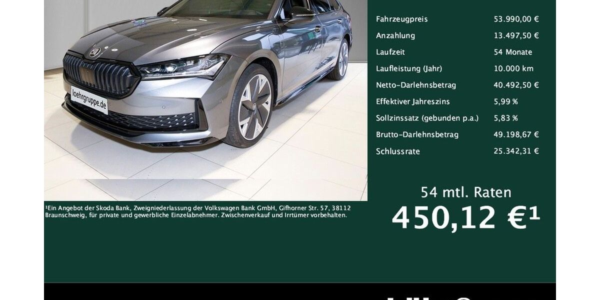 Skoda Superb 5.500 km 53.990 &euro; Meckenheim / Bonn 53340