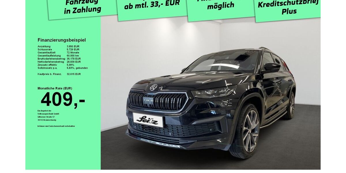Skoda Kodiaq 124.945 km 32.490 &euro; Immenstadt 87509