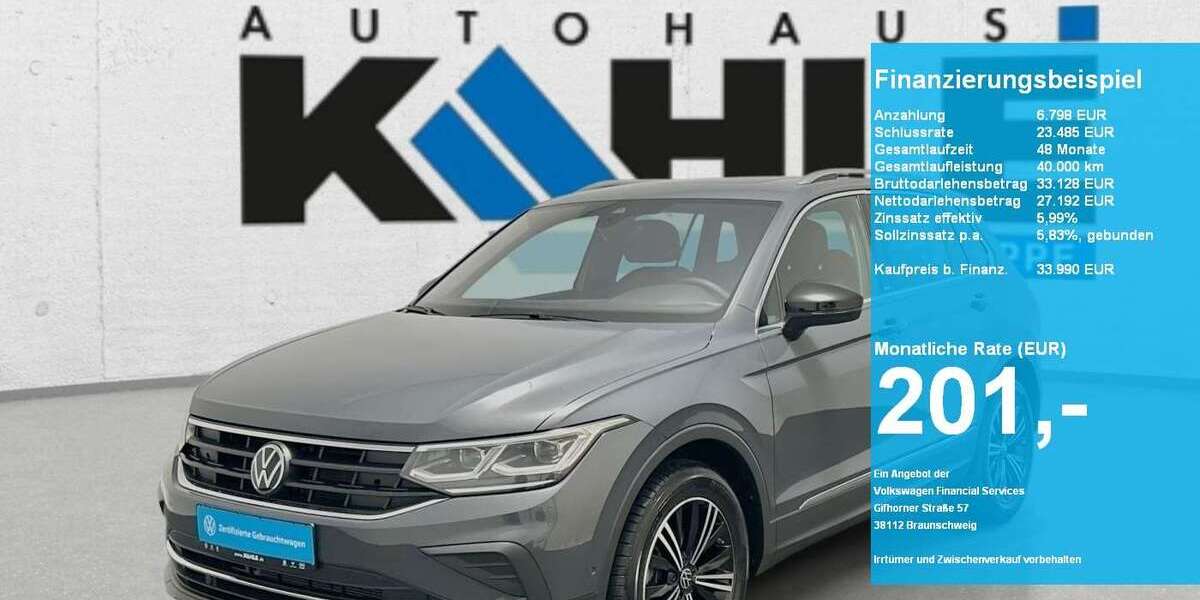 VW Tiguan 11.631 km 33.990 &euro; Neustadt am Rübenberge 31535