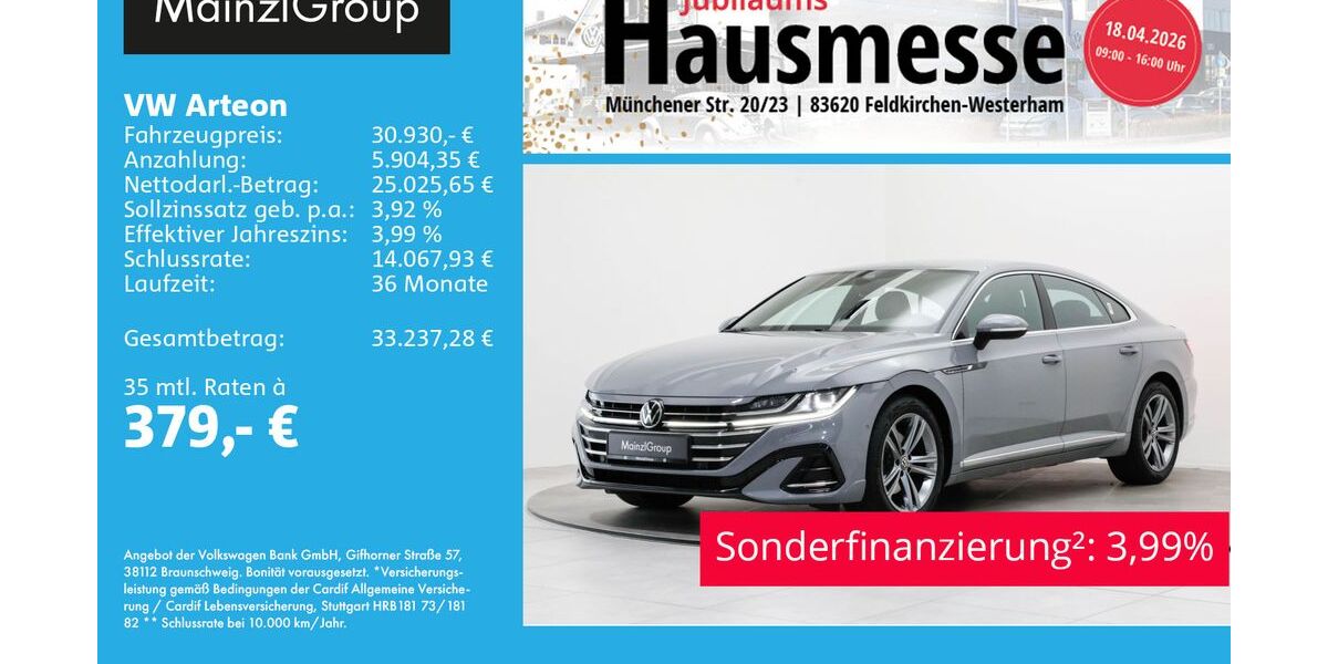 VW Arteon 65.600 km 30.930 &euro; Feldkirchen/Westerham 83620