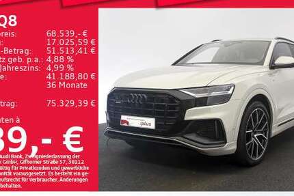 Audi Q8 39.188 km 67.899 € Eching 85386