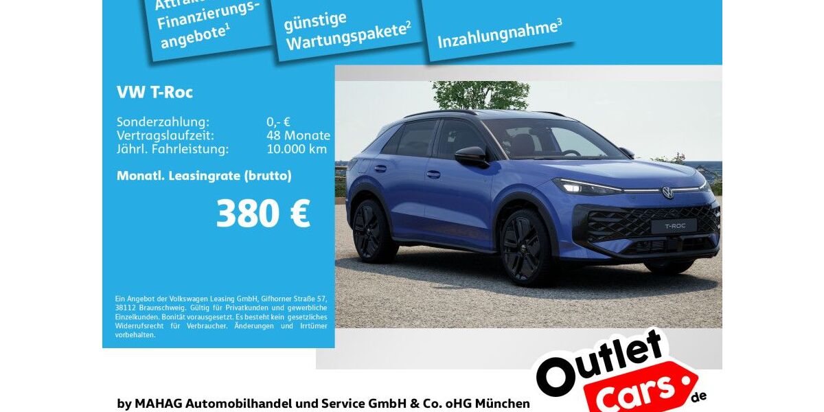 VW T-Roc 3.000 km 35.891 &euro; Dachau 85221