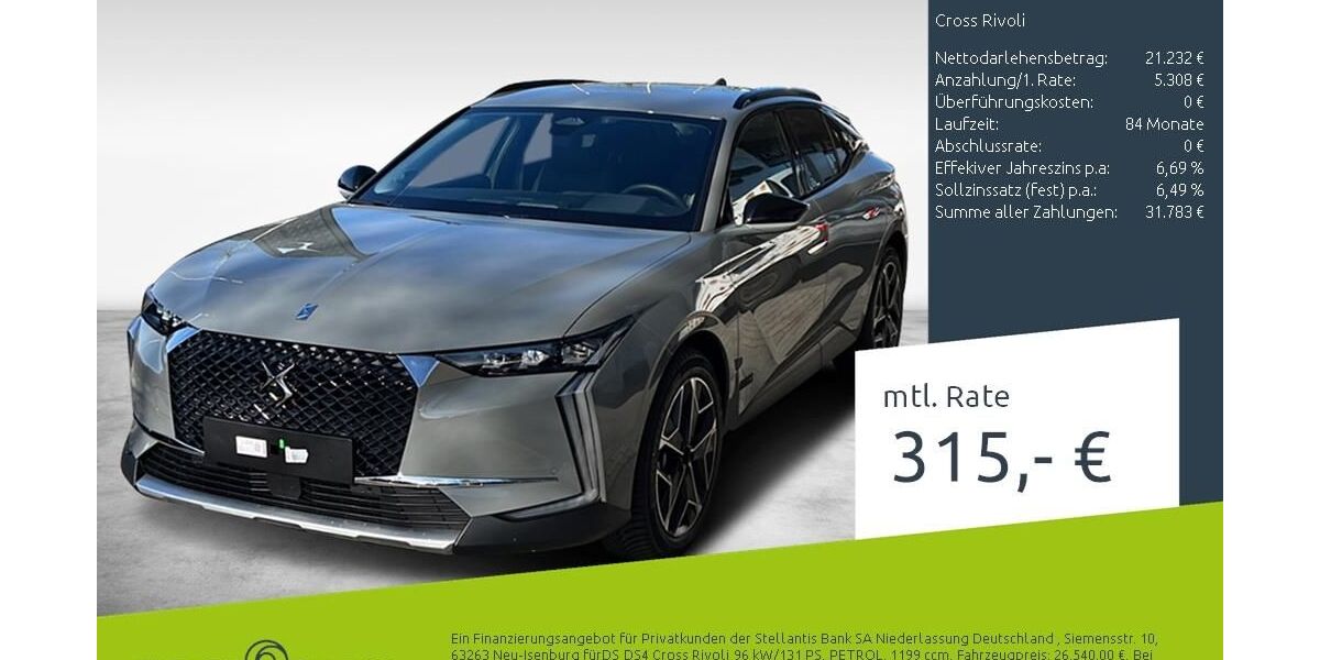 DS Automobiles DS4 27.691 km 24.444 &euro; Dülmen 48249