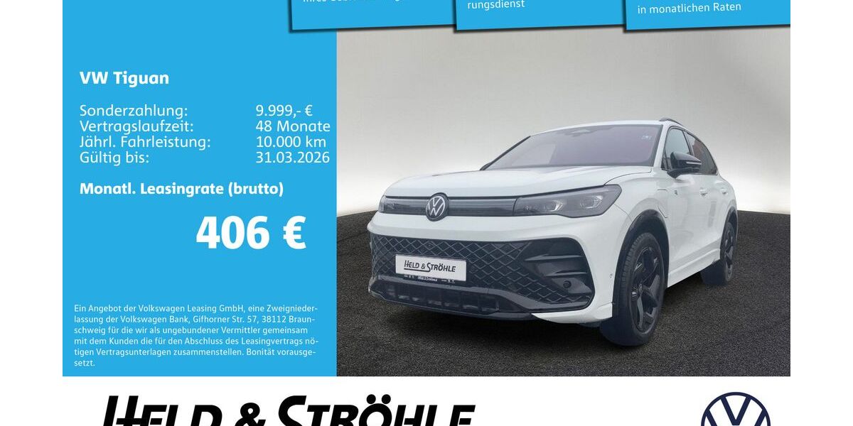 VW Tiguan 15.001 km 52.450 &euro; Ulm 89077