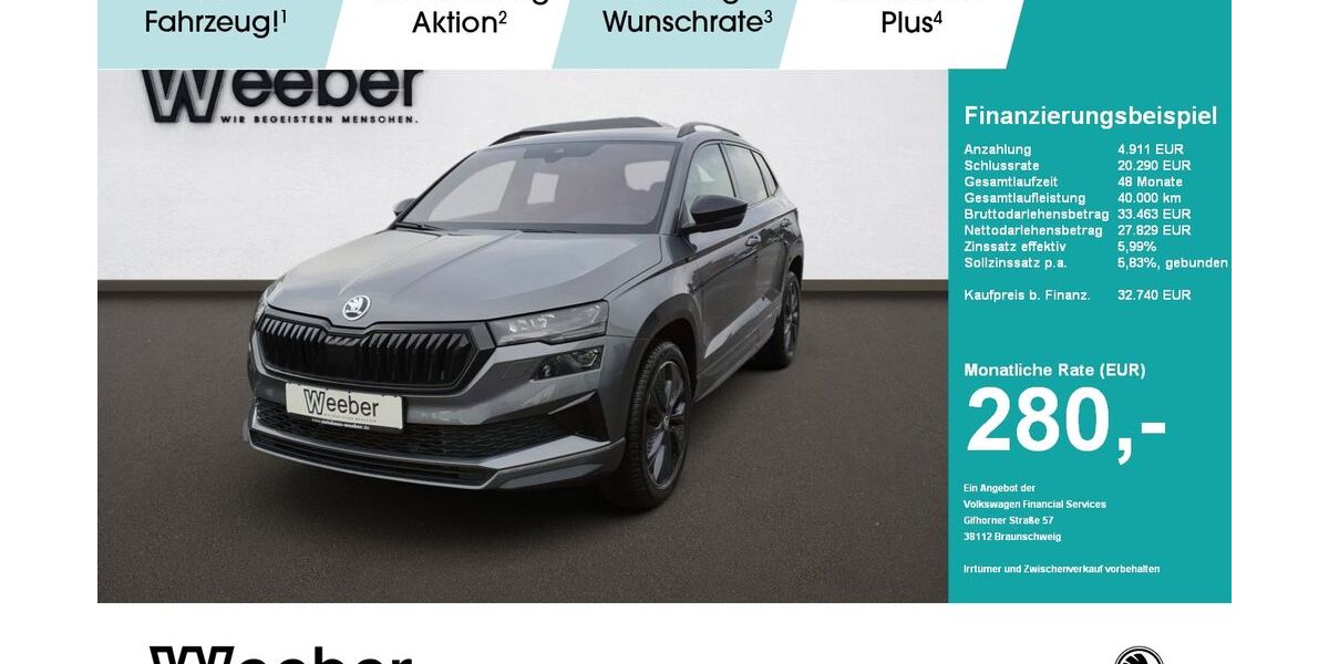 Skoda Karoq 19.980 km 32.540 &euro; Calw 75365