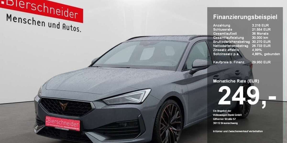 Cupra Leon 63.590 km 29.950 &euro; Regensburg 93055