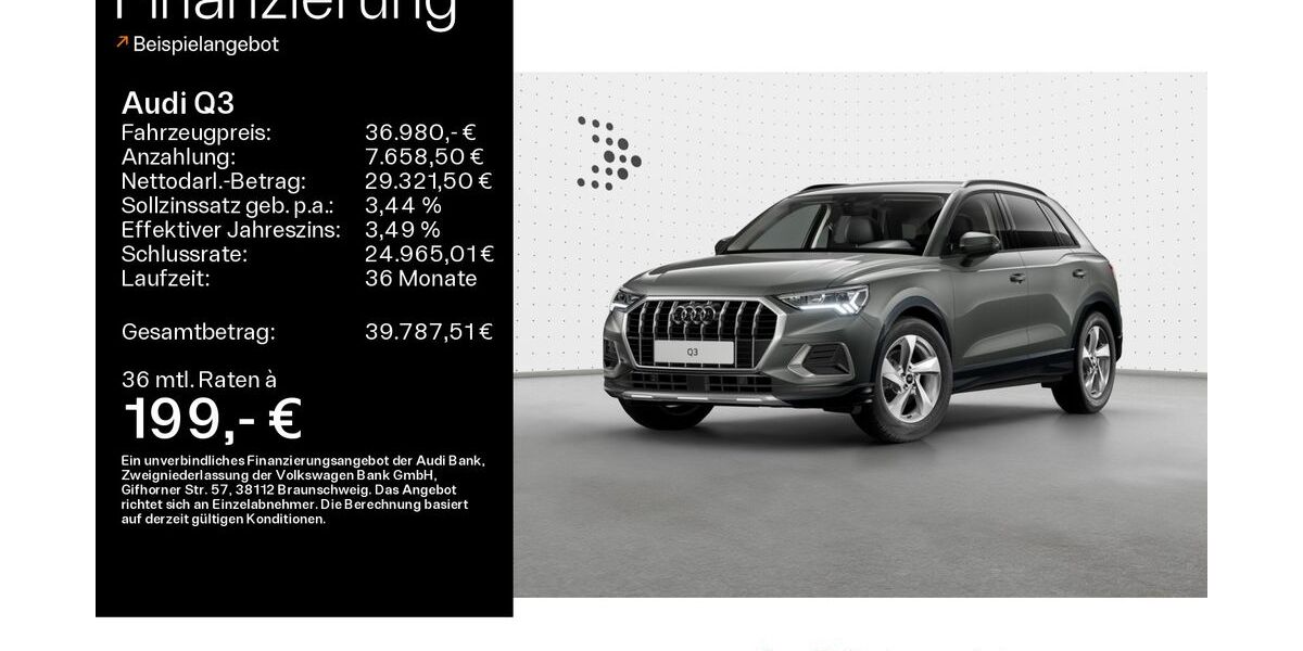 Audi Q3 6.369 km 36.980 &euro; Coburg 96450