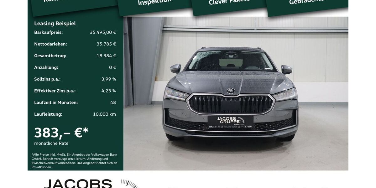 Skoda Superb 9.787 km 35.495 € Aachen 52078