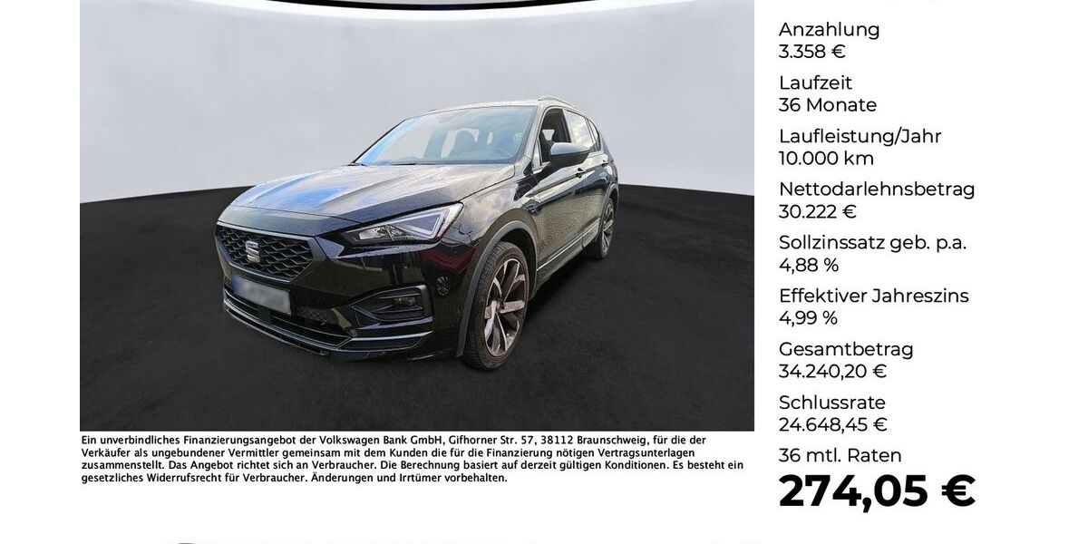 Seat Tarraco 40.005 km 32.940 &euro; Vechta 49377