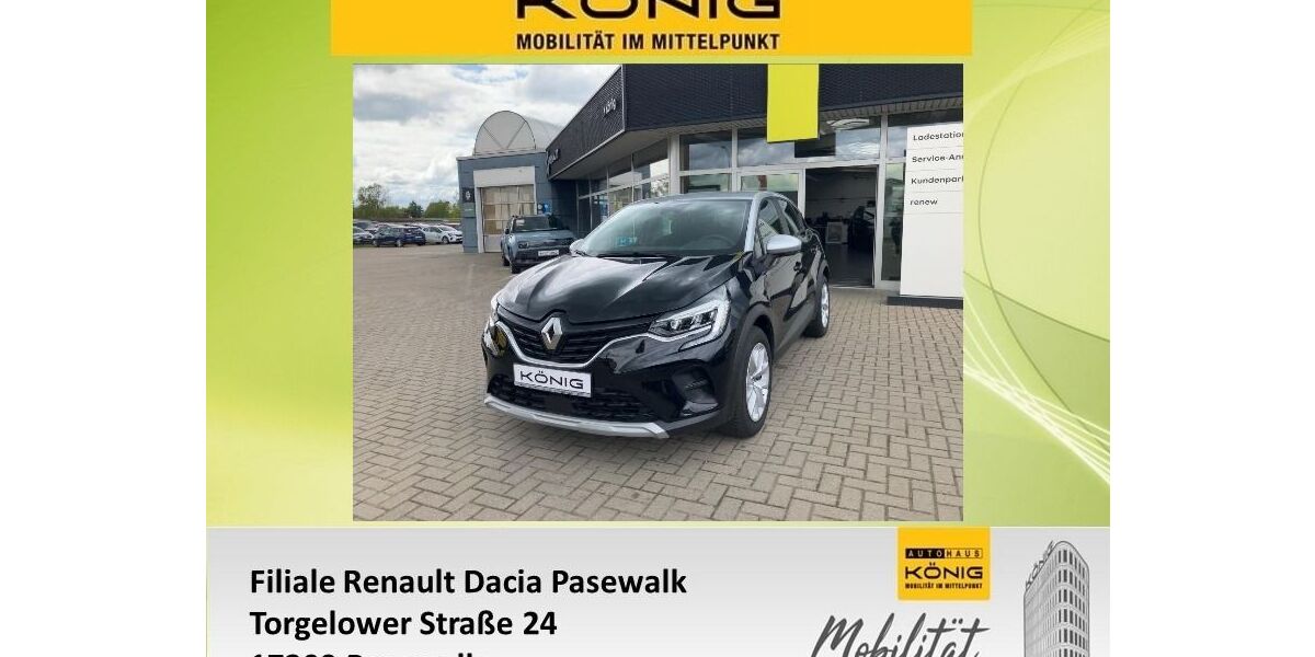Renault Captur 27.191 km 18.497 &euro; Pasewalk 17309