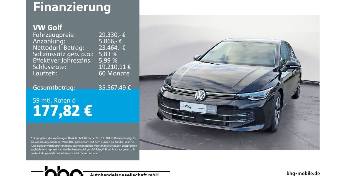 VW Golf 25.462 km 28.460 &euro; Reutlingen 72770
