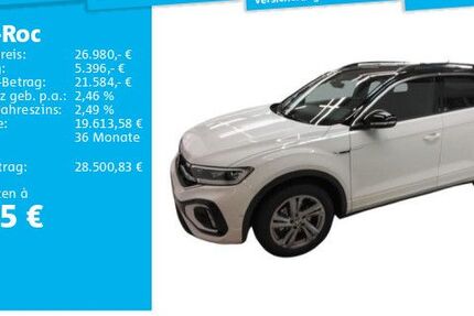 VW T-Roc 12.904 km 26.980 € Frankfurt 60326