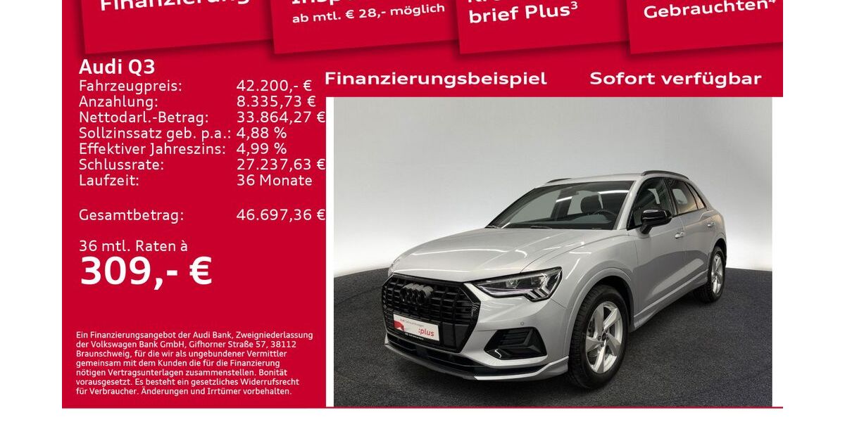 Audi Q3 17.500 km 42.100 &euro; Berlin 10587