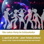 70er-Jahre-Party - legendäre Schlossparty auf Schloss Petershagen