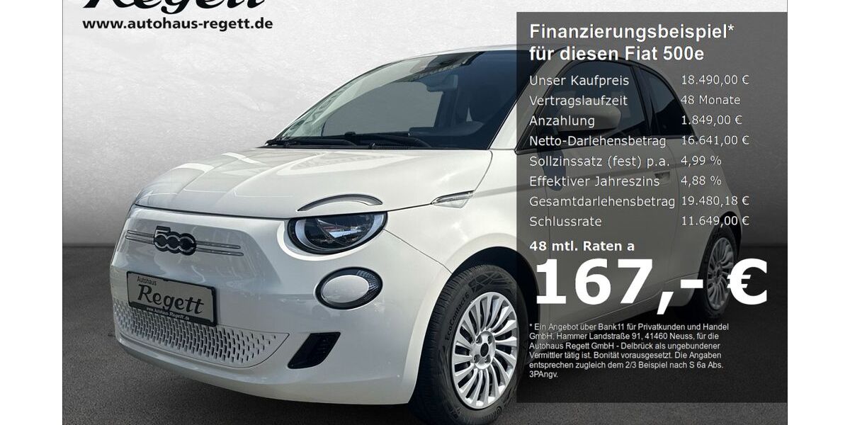 Fiat 500e 17.175 km 17.990 &euro; Delbrück-Westenholz 33129