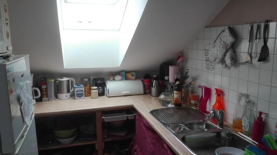 Dachgeschoßwohnung Steinhagen - 2 Zimmer, 44 m&sup2;, 370&euro; | Angebot:25270816