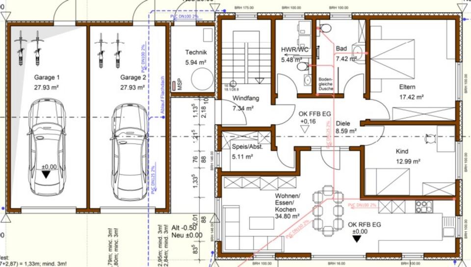Großzügige Erdgeschosswohnung in Holzbauweise 5 zimmer
