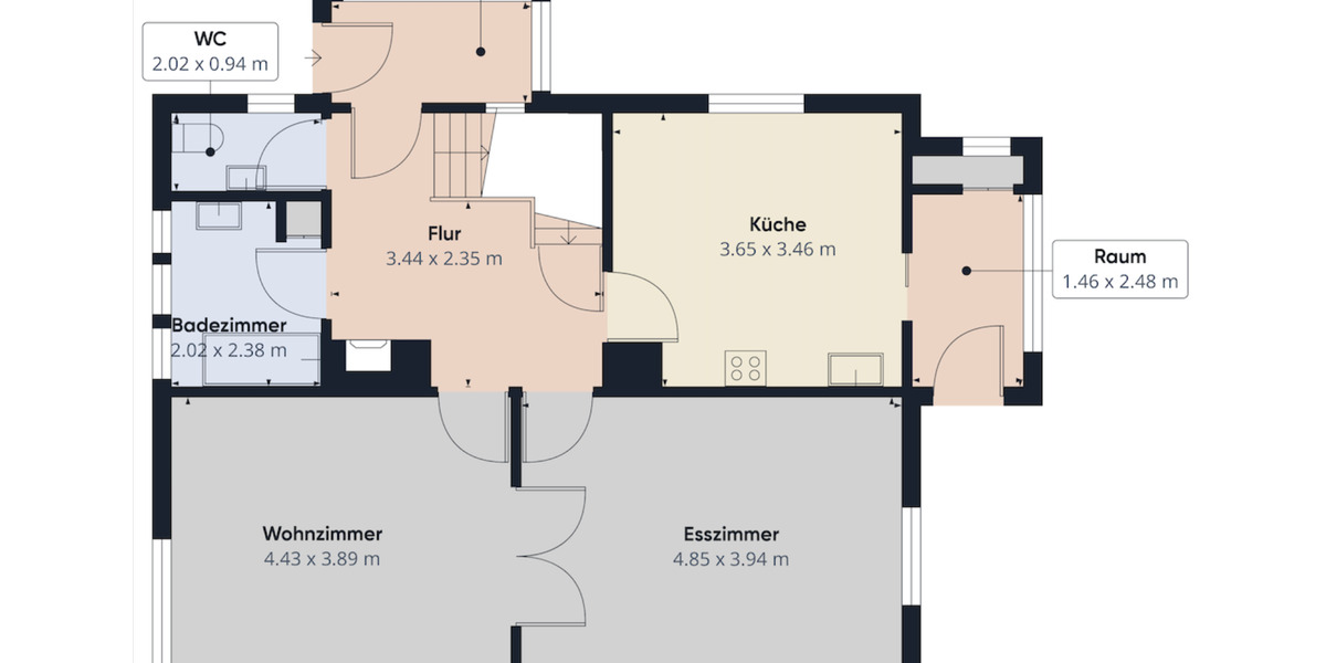 Einfamilienhaus Sinsheim - 6 Zimmer, 135 m&sup2;, 1.500&euro; | Angebot:24841454