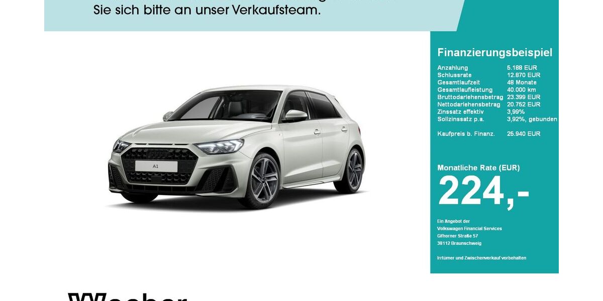 Audi A1 6.541 km 25.690 &euro; Leonberg 71229